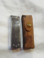 Antique Hot Springs South Dakota 1913 Midget Folding Travel Hanger Souvenir Rare