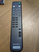 Genuine Sony RM-AAU113 AV System Remote Control Black OEM Original Tested Works