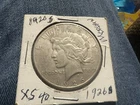 1926 S Peace Silver Dollar , Nice, Circulated Coin , Great Condition , 100 Years