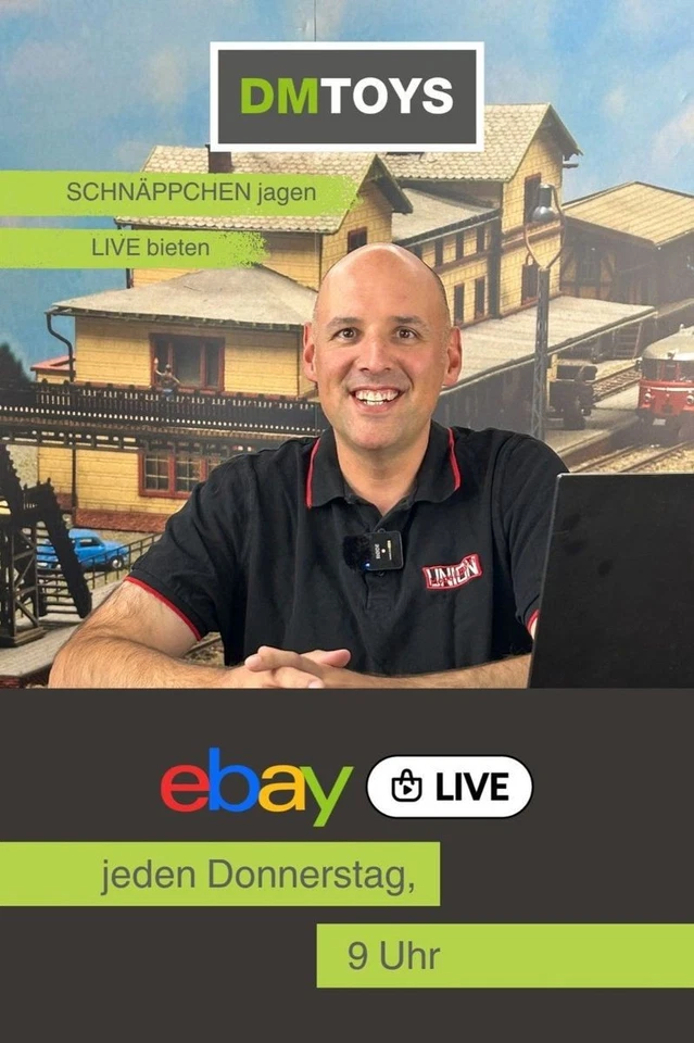 Modellbahn Modelleisenbahn Donnerstag Morgens DM-Toys Spur N Live Shopping