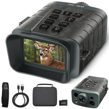 Night Vision Binoculars-Night Vision Goggles with Rangefinder 4K 48MP 18X Zoom