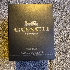 Coach New York Men Eau de Toilette Natural Spray Regular Size 1.3 fl oz