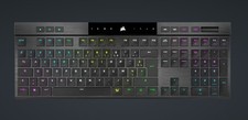 Corsair K100 AIR Wireless RGB Mechanical Gaming Keyboard - Black, French Layout