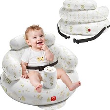 Seggiolino gonfiabile per bambini con pompa incorporata, seggiolino 3-9 MESI