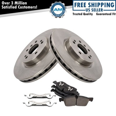 Front Brake Pad & Rotor Kit Fits 12-17 Mercedes-Benz