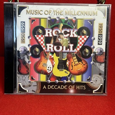Music of the Millennium: Rock & Roll 1950-1959 Hits CD Compilation