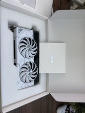 ASUS NVIDIA GeForce RTX 4070 Dual OC White 12 GB GDDR6X Gaming Graphics Card