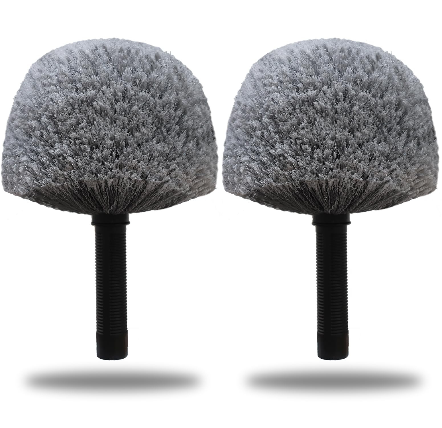 2 Pack Robust Cobweb Duster Head Brush &ndash; Superior Twist-On Web Cleaning Tool &ndash;