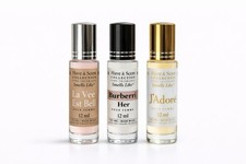 Women  s Fragrance Oil Roll-On Set   3 Pack, 12 ml Each, Long-Lasting Perfume Oil