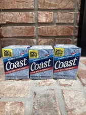 Pack of 6 Lot Coast Deodorant Soap Bar Fresh Scent 4.0 oz Each Eye Opener