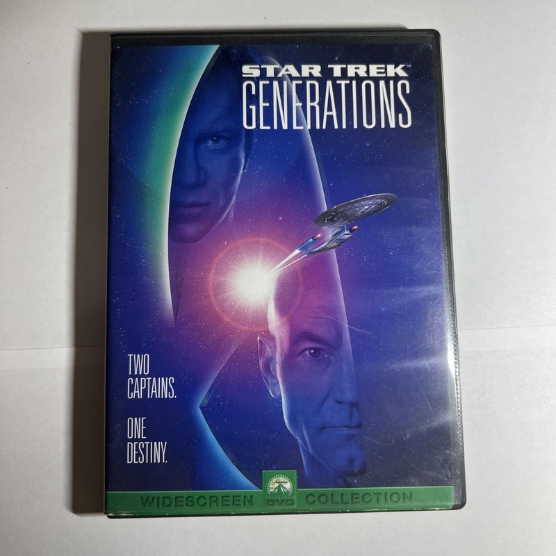 Star Trek: Generations (DVD, 1998, Widescreen) Patrick Stewart Shatner Frakes