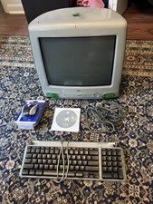 Apple iMac G3 Lime Green ALL-IN-ONE MacOS 9.2.1 WORKS GREAT  