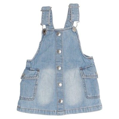 Levi Strauss & Co, Latzkleid, Größe: 80, model: skirtall, Blau, Baumwolle #5xQ