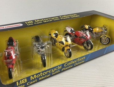 Maisto Ducati 5-Pack Motorcycle Collection Diecast 1:18 Models NEW