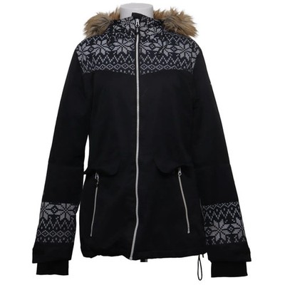 Laplandic, Skijacke, Damen, Größe: M, Schwarz/Weiß, Polyester #IAA