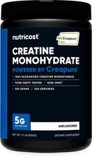 Nutricost Creapure  Creatine Monohydrate 1.1 ...