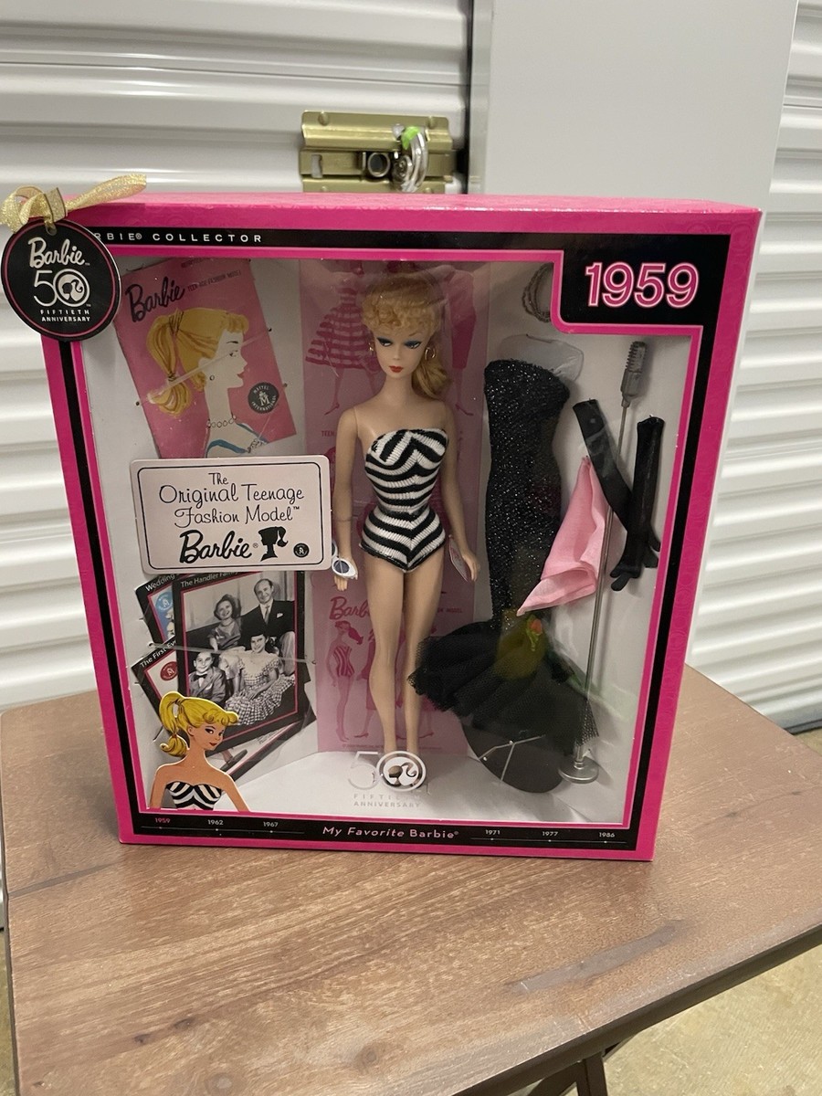 50th Anniversary Generations of Dreams Barbie Doll 2008 Mattel