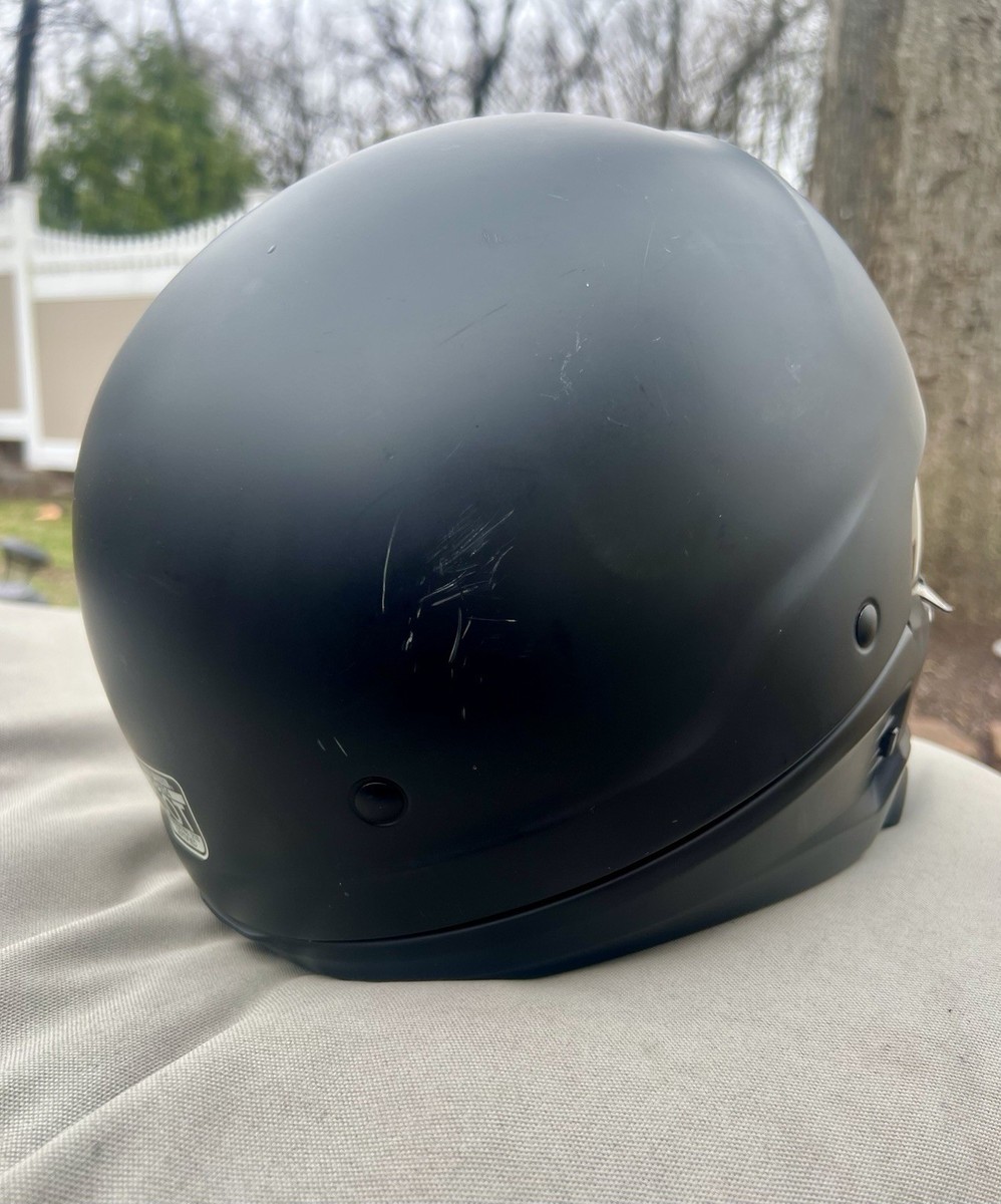 Harley Davidson Pilot 3-in-1 X04 Helmet/Matte Black/Exo Skull