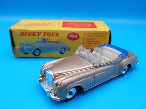 Bentley Coupe S2  - Dinky Toys - 1/43 scale - 194 w /  box - vintage toy