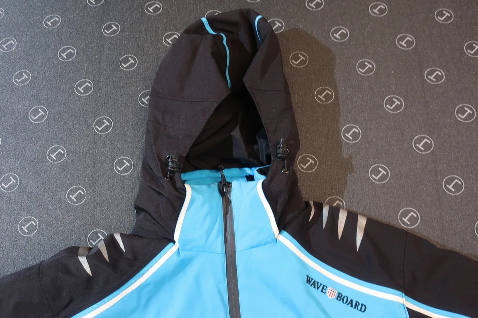 Waveboard Skijacke Herren, Gr. XL,  schwarz-blau,    Top Zustand - Bild 2 von 4
