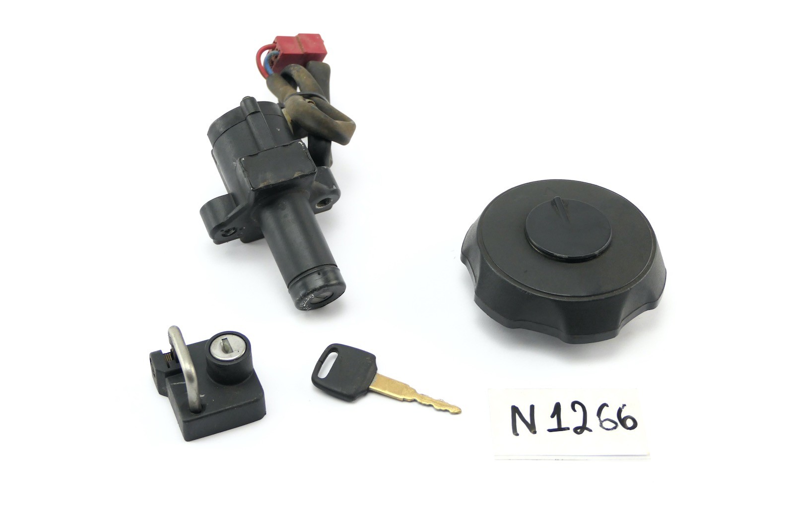Honda XL 600 V PD06 1996 - Ignition Lock Fuel Cap Lock Set N1266