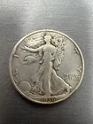 1936 D Walking Liberty Silver Half Dollar #782
