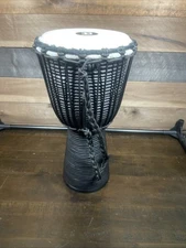 Meinl Percussion Rope Tuned Headliner Series Wood Djembe - 8-inch Diameter