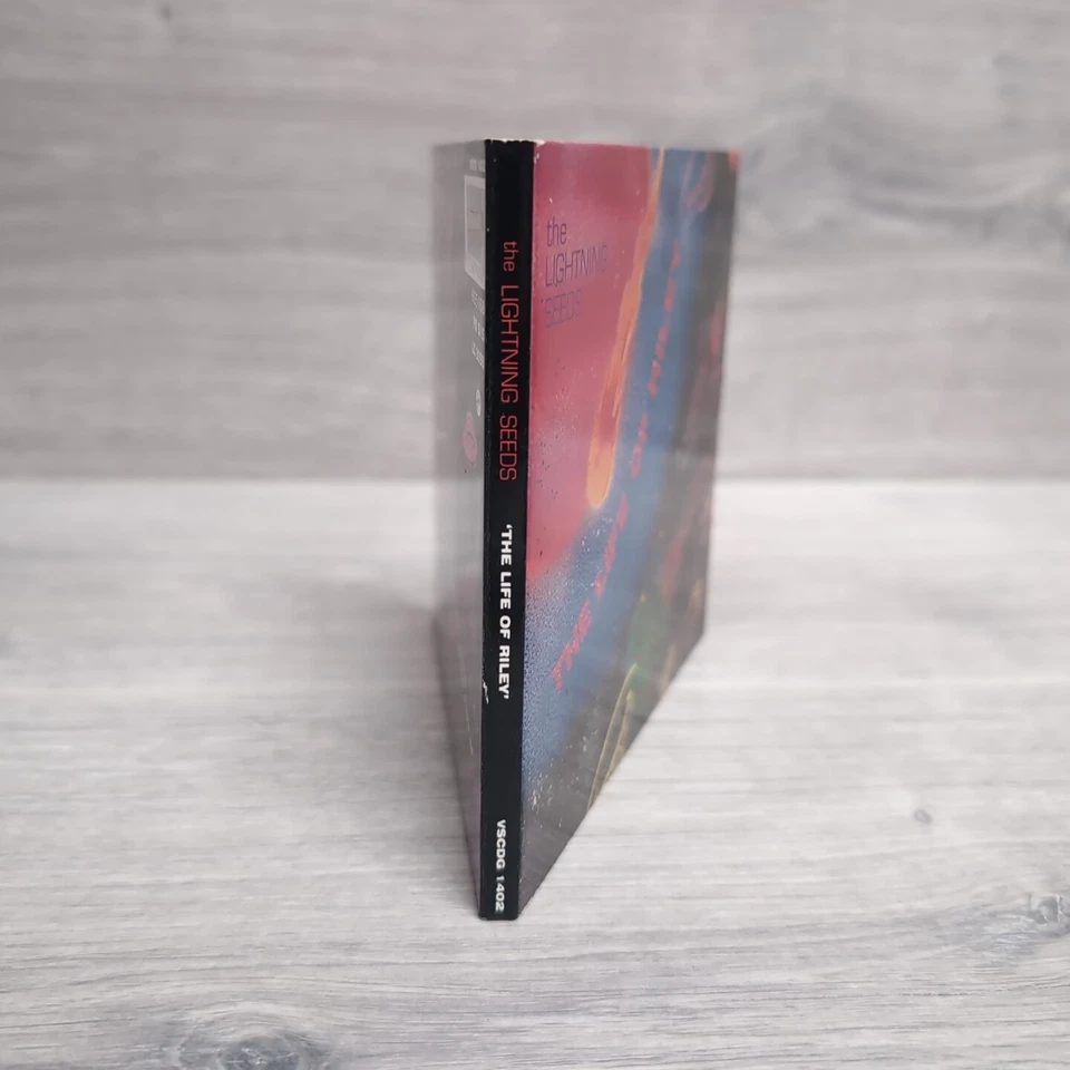 The Lightning Seeds The Life of Riley CD Single Digipak 1992 Virgin Records VGC Foto 4 de 4