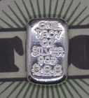 ☠️**Skull & Crossbones**☠️ 1oz .999 Fine Silver Poured Bullion Bar ECC&C, Inc.