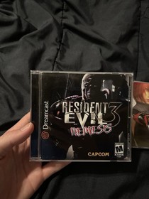 Dino Crisis Resident Evil 3 Dreamcast Capcom CIB Tested Vintage Video Games 