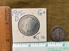 2~SILVER COINS: 1) 1915-D BARBER HALF DOLLAR & 2) 1929 STANDING LIBERTY QUARTER — photo 3