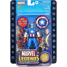 Marvel Legends 20th Anniversary Series 1 Captain America 6-inch Action Figure
