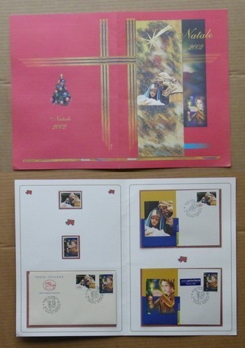 Italia - Folder Filatelico Natale 2002 - Christmas - Picture 1 of 1