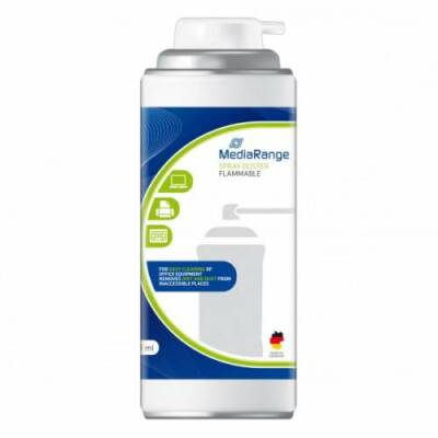 MEDIARANGE 400ml Druckluft Staubwedel Spray Gas Druckdose reinigt MR724