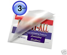 LAM-IT-ALL Small Menu 3 Mil 11.5 x 17.5 Hot Laminating Pouches [100/pack] Clear