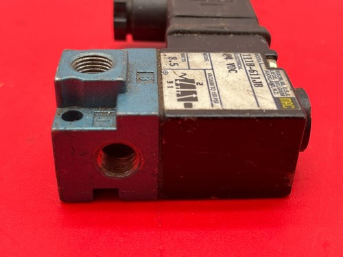 MAC 111B-611JB Solenoid Valve, 3-WAY, 1/8" NPTF, 24V, 8.5W - Picture 4 of 5