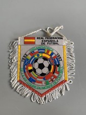Fanion Vintage Espagne – Fédération Espagnole De Foot – Pennant Wimpel – Fabriqué En France