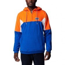 Columbia Florida Gators Blue Fleece Lined 1/2 Zip Pull Over Jacket XXL