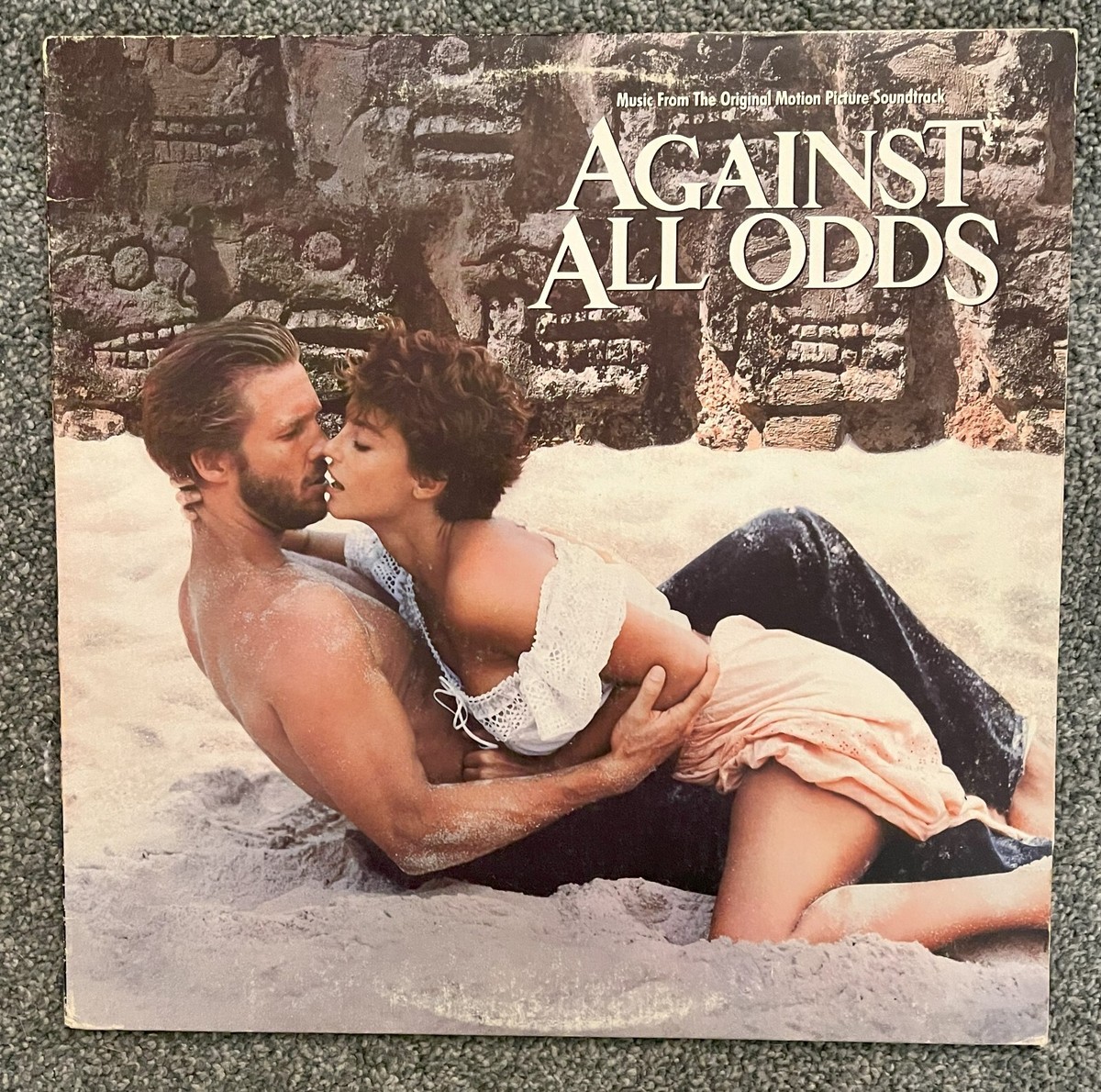 AGAINST ALL ODDS Soundtrack Vinyl Record 1984!! Genesis