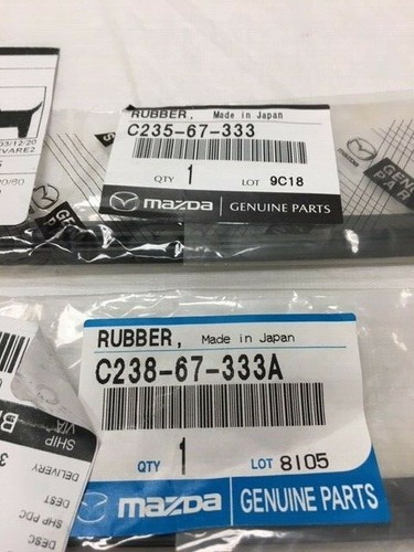 2006 - 2015 Mazda 5 parabrisas insertos OEM nuevo !!! - Imagen 2 de 3