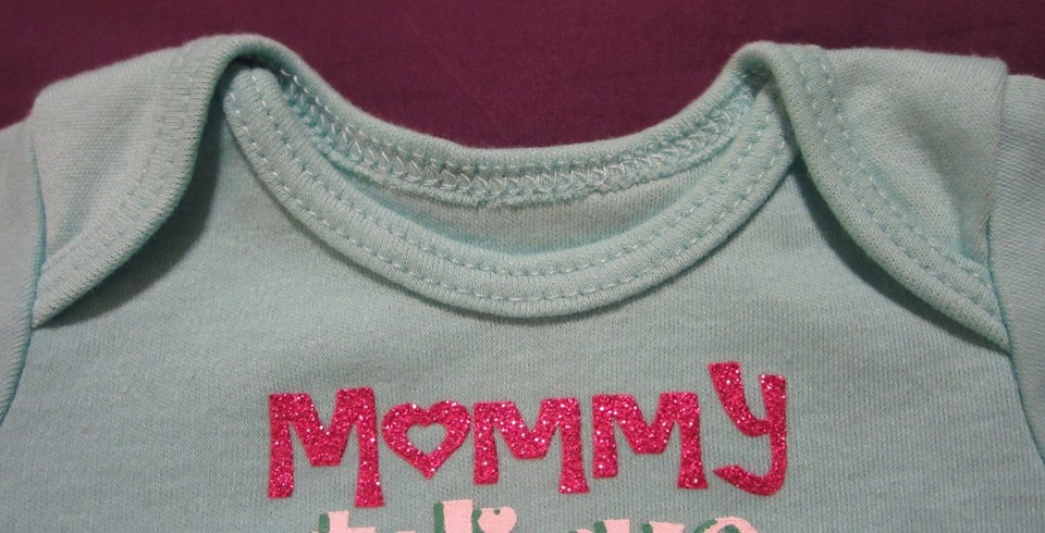 Body Bébé "Mommy's Secret Admirer" - Taille NB 3-6 Mois - Coton - Saint-Valentin