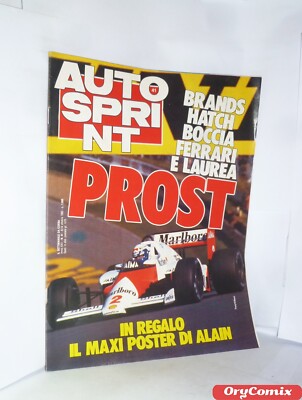 Auto Sprint - No. 41 - 8-14 October 1985 - Brands Hatch Boccia Ferrari Magazine