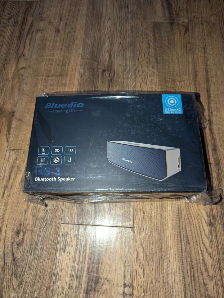 Altavoz estéreo inalámbrico Bluetooth portátil Bluedio BS-3 (camello) Foto 3 de 4