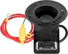 48V Golf Cart Charger Receptacle Charger Plug for Club Car DS Modes, Golf Cart