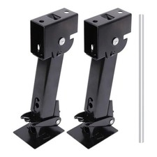 2 Pack Trailer Swing Down Folding Stabilizer Jacks Set 2000lb Rv