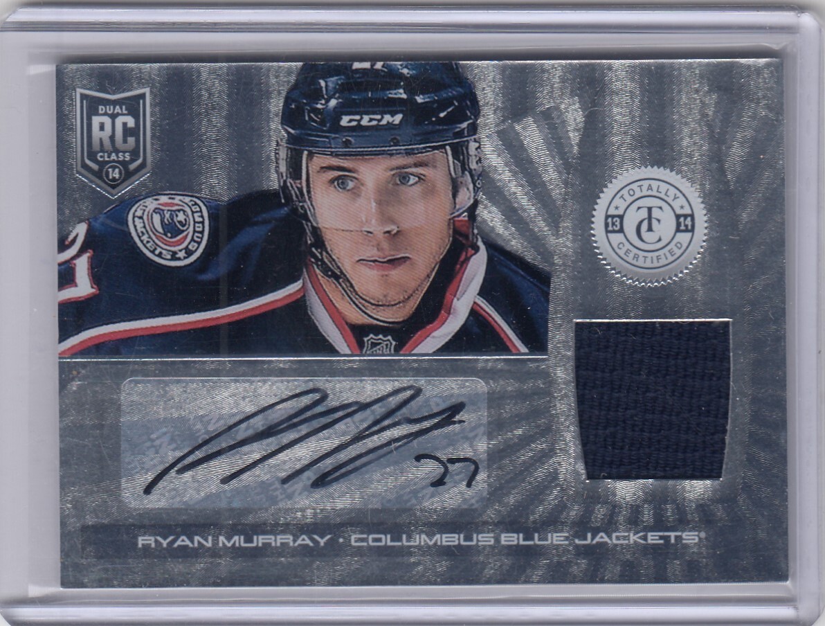 2013-14 Totally Certified Rookie Autograph Jerseys #244 Ryan Murray /250