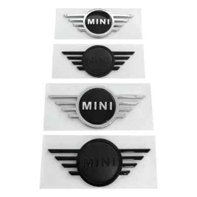 ABS 14.3CM 11.3CM Car Front Sticker Rear Emblem Badge for Countryman Clubman JCW