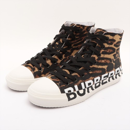 burberry leopard sneakers