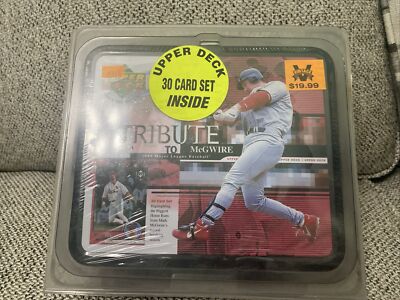 Upper Deck Tribute to Mark McGwire Lunch Box 30 Card Set Sealed Never Opened