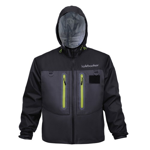 Fishing Wading Jackets Breathable Waterproof Rain Jackets Wader Jacket - Picture 3 of 37